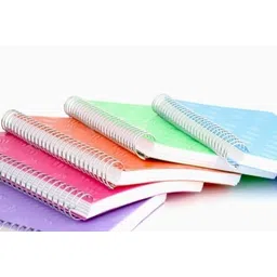 accent Plastic Cover Notebook A4 plain 200 pages per Notebook ( Multicolor, Pack of 5) A4 Notebook Unruled 200 Pages-picture-27