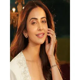 Accessher Gold-Plated Heart Crystal Stone Studded Bracelet-picture-12