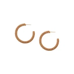 Accessorize Beaded Circular Hoop Earrings-picture-37