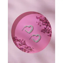 Accessorize Heart Shaped Hoop Earrings-picture-31