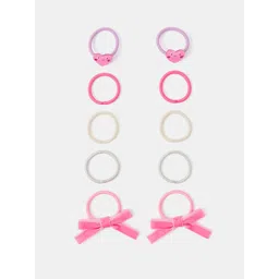 Accessorize Kids Set of 5 Ponytail Holders Hair Accessory-picture-31