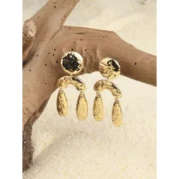 Accessorize Leaf Shaped Drop Earrings-picture-40