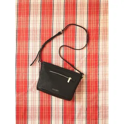 Accessorize London Faux Leather Zip Sling Bag-picture-36