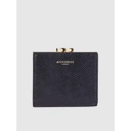 Accessorize London Women Faux Leather Bella Two Fold Wallet-picture-35