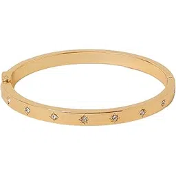 accessorize London Women Gold Celestial Gem Bangle-picture-14