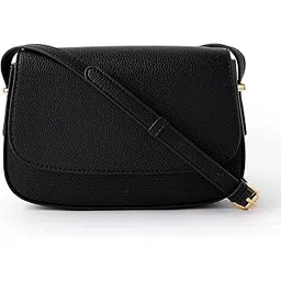 accessorize London Women's Black Faux Leather Green Ruby Croc Sling Bag | Casual Crossbody Bag for Girls for Everyday Use, Parties, Functions, College & Office-picture-17