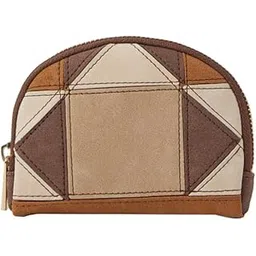 accessorize London Women's Brown Patchwork Coin Purse | Wallet for Women Stylish |Latest Ladies Small Wallet Purse |Purse for Women Handbag-picture-22