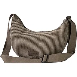 accessorize London Women's Cord Sling Bag | crossbody sling bag for women stylish|Ladies Adjustable Strap sling bag| Spacious shoulder bag for woman-picture-15