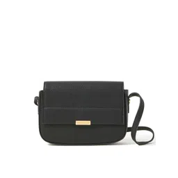 Accessorize London Women's Faux Leather Black Straight flap saddle cross-body bag-picture-22