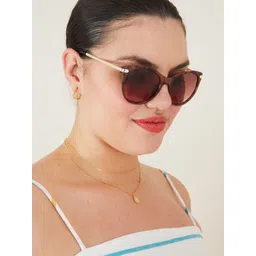 Accessorize Women Round Sunglasses with UV Protected Lens MA-59300327001-picture-33