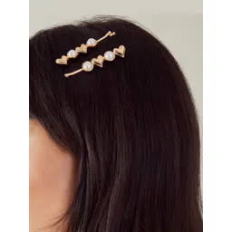 Accessorize Women Set of 2 Embellished Tic Tac Hair Clip-picture-40