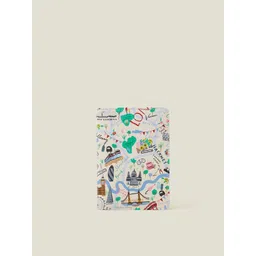 Accessorize Women's London Map Printed PU Passport Holder-picture-22