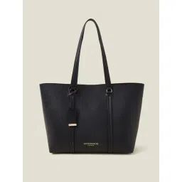 Accessorize London Black Solid Tote Handbag-picture-45