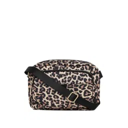 Accessorize London Brown Printed Medium Sling Handbag-picture-39