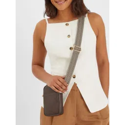 Accessorize London Brown Printed Phone Bag-picture-25