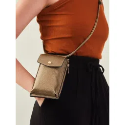 Accessorize London Brown Solid Phone Case-picture-27