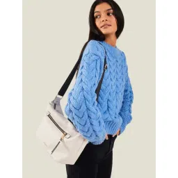 Accessorize London Cream Cross Body Bag-picture-48