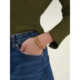 Accessorize London Golden Bracelets for Women-image-48