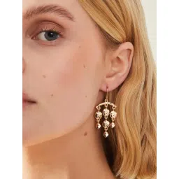 Accessorize London Golden Earrings for Women-image-43