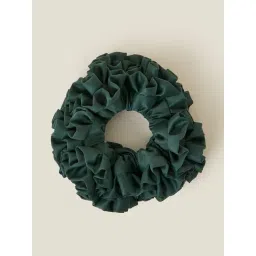 Accessorize London Green Hair Scrunchie-picture-19