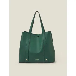 Accessorize London Green Solid Shoulder Handbag-picture-35