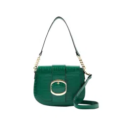 Accessorize London Green Textured Medium Handbag-picture-27