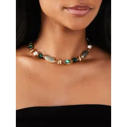 Accessorize London Green Zinc Necklaces-picture-44