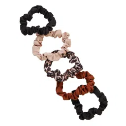 Accessorize London Leopard Print Scrunchies-picture-30