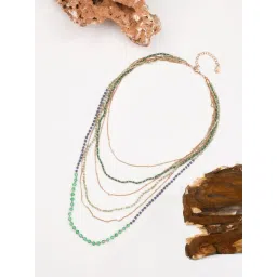 Accessorize London Multi Layered Beaded Necklace-picture-17