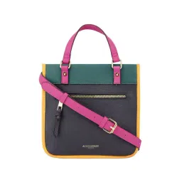 Accessorize London Multicolor Solid Medium Handbag-image-22