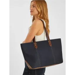 Accessorize London Navy Blue Tote-picture-20