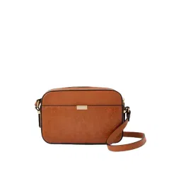 Accessorize London Piper Tan Small Sling Handbag-picture-28