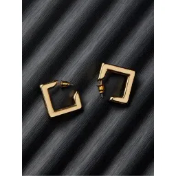 Accessorize London Reconnected Golden Hoop Earrings-picture-43