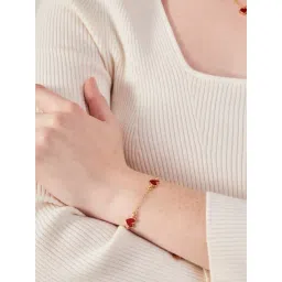 Accessorize London Red Zinc Bracelets-picture-28