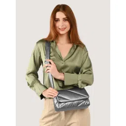 Accessorize London Silver Cross Body Bag-picture-13