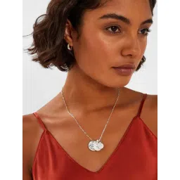 Accessorize London Silver Necklace for Women image 1