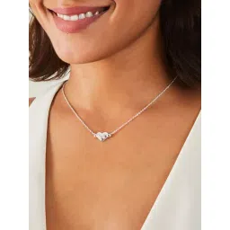 Accessorize London Silver-Plated Heart Necklace-picture-25