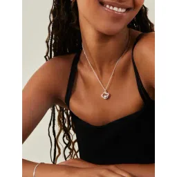 Accessorize London Silver-Plated Pendant Necklace-picture-20