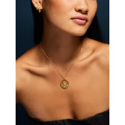 Accessorize London Women 14k Gold-Plated Celestial Sunbeam Pendant Necklace-picture-34