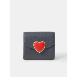 Accessorize London Women Navy Blue Heart Valentines Wallet-picture-32