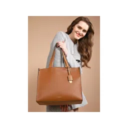 Accessorize London Women's Brown Book Tote Work Wear Bag-picture-26