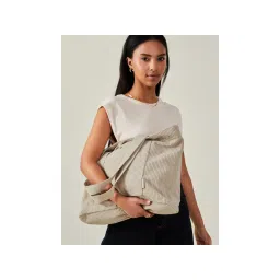 Accessorize London Women's Cream Corduroy Shopper Tote Bag-picture-25