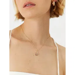 Accessorize London Women's Crown Pendant Necklace-picture-24