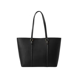Accessorize London Womens Faux Leather Black Classic Ali Tote With Inside Compartment-picture-27