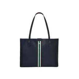 Accessorize London Womens Faux Leather Navy Cambridge Tote-picture-22