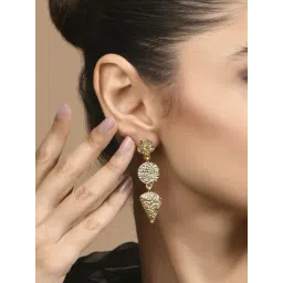 Accessorize London Women's Geometric Drop Earrings-picture-41