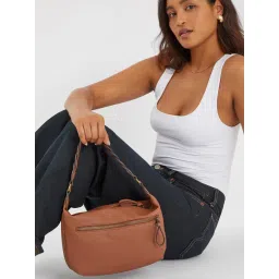 Accessorize London Womens Multi Strap Handbag - Brown-picture-15