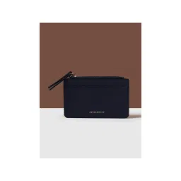 Accessorize London Women's Navy Blue Window Card Holder-picture-39