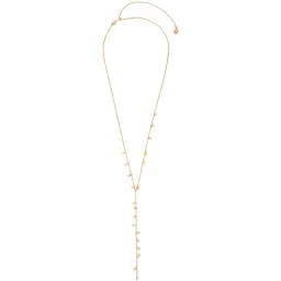 Accessorize London Women's Z Real Gold Plated Bobble Y-necklace image 3