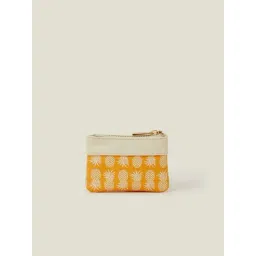 Accessorize London Yellow Printed Coin Purse-picture-18